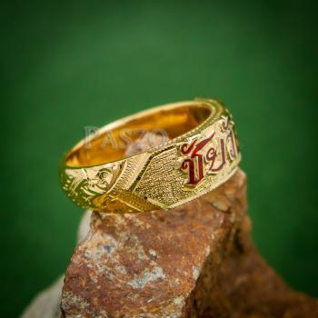แหวนนามสกุล แหวนทอง ทอง90 #7