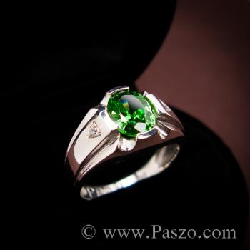 แหวนแห่งแสง แหวนมรกต พลอยสีเขียว #3