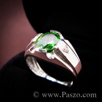 แหวนแห่งแสง แหวนมรกต พลอยสีเขียว #4