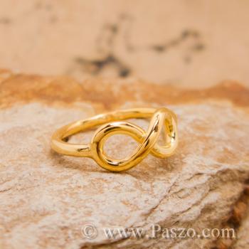 แหวนอินฟินิตี้ infinity แหวนทองแท้ #6