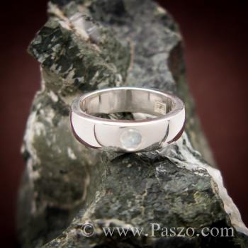 แหวนเกลี้ยง แหวนมุกดาหาร แหวนมูนสโตน #8