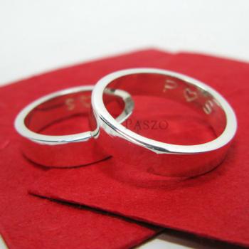 แหวนคู่รัก แหวนเกลี้ยง แหวนหน้าเรียบ #3