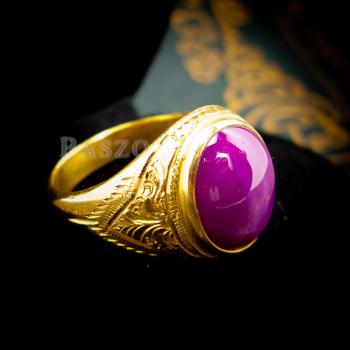 แหวนทองผู้ชาย แหวนทับทิม แหวนกินบ่อเซี่ยง #2