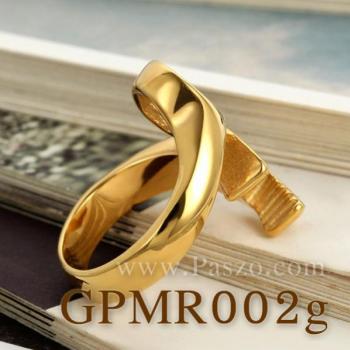 แหวนประแจ แหวนชุบทอง แหวนสแตนเลส #3