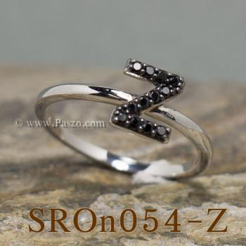 แหวนตัวอักษร แหวนตัวแซด Z #3