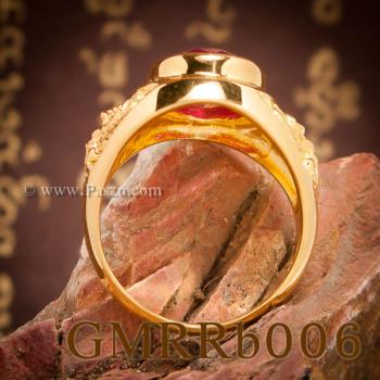 แหวนทับทิม แหวนทอง90 ลายพญาครุฑ #3