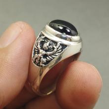 แหวนครุฑ แหวนนิลผู้ชาย แหวนรุ่นเล็ก แหวนเงินผู้ชาย แหวนนิล แหวนผู้ชาย