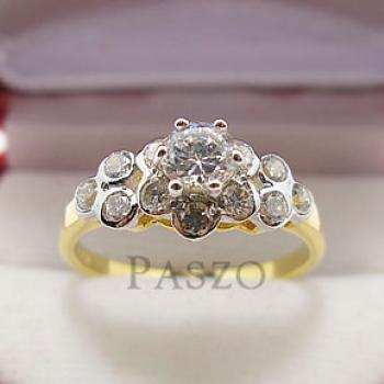 แหวนดอกไม้ แหวนเพชร แหวนหัวชู #3