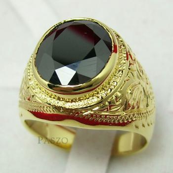 แหวนนิล แหวนพลอยสีดำ แหวนผู้ชาย #2